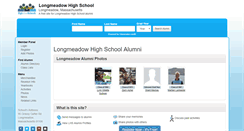 Desktop Screenshot of longmeadowhighschool.org