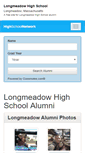 Mobile Screenshot of longmeadowhighschool.org